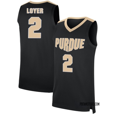 Men's Fletcher Loyer Purdue Boilermakers Replica Basketball Jersey - Black