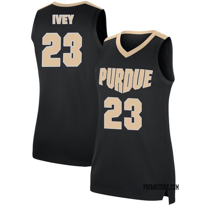 Women's Jaden Ivey Purdue Boilermakers Replica Basketball Jersey - Black